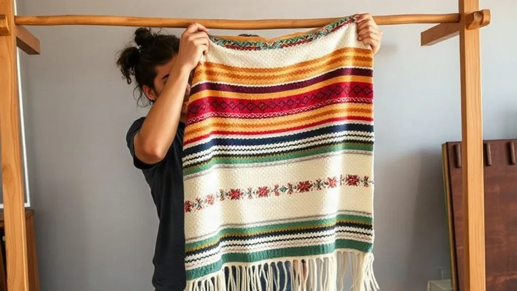 Real-world setting and styling use for Can You Put a Mexican Blanket in the Dryer? The Truth About Machine Drying