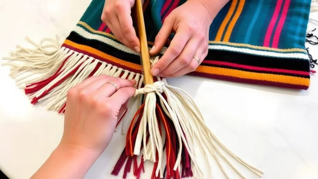 How to Fix Tangled or Frayed Tassels on Mexican Blankets How to Fix Tangled or Frayed Tassels on Mexican Blankets