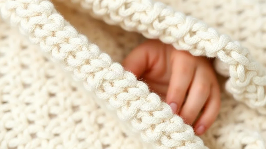 Artisan weave detail and material texture of Mexican Blankets for Babies & Kids