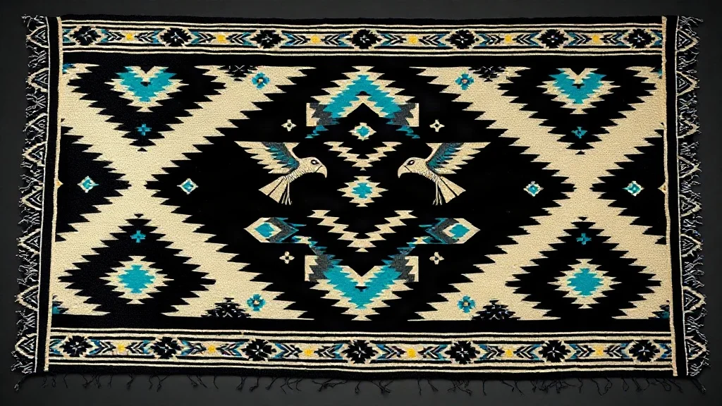 Thunderbird & Diamond Mexican Blankets: Aztec Geometric Patterns & Symbolism Thunderbird & Diamond Mexican Blankets: Aztec Geometric Patterns & Symbolism