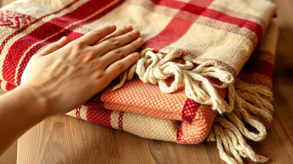 Real-world setting and styling use for What Are Mexican Blankets Made Of? Cotton, Acrylic, Wool & Recycled Fibers Explained